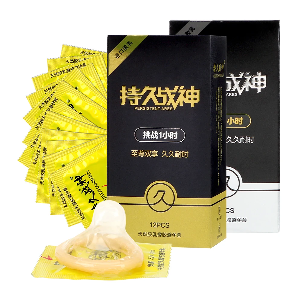 Оло 12 штук Ультра тонкие презервативы контрацепция с презервативом Задержка