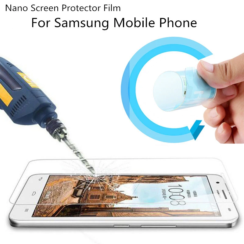 Nano Explosion-proof Soft For Samsung Galaxy E7 E5 C5 C7 C9 On7 On5 G550 C5000 C7000 C9Pro Protector Screen Film | Мобильные