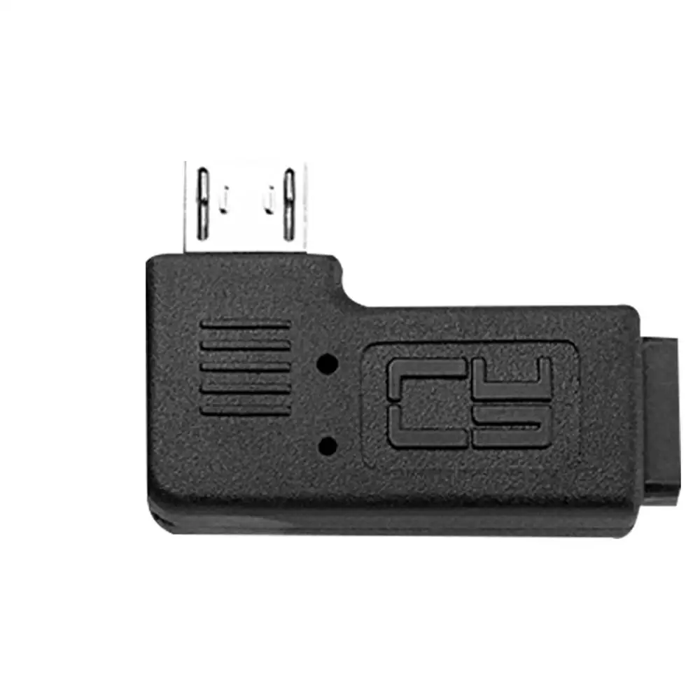 Переходник 1 пара правый левый Угол Micro USB Male 90 градусов To Female|Соединители| |