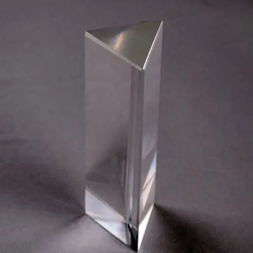 LHLL учебная призма для физики прецизионное Оптическое стекло 4 дюйма|prism glass|optical