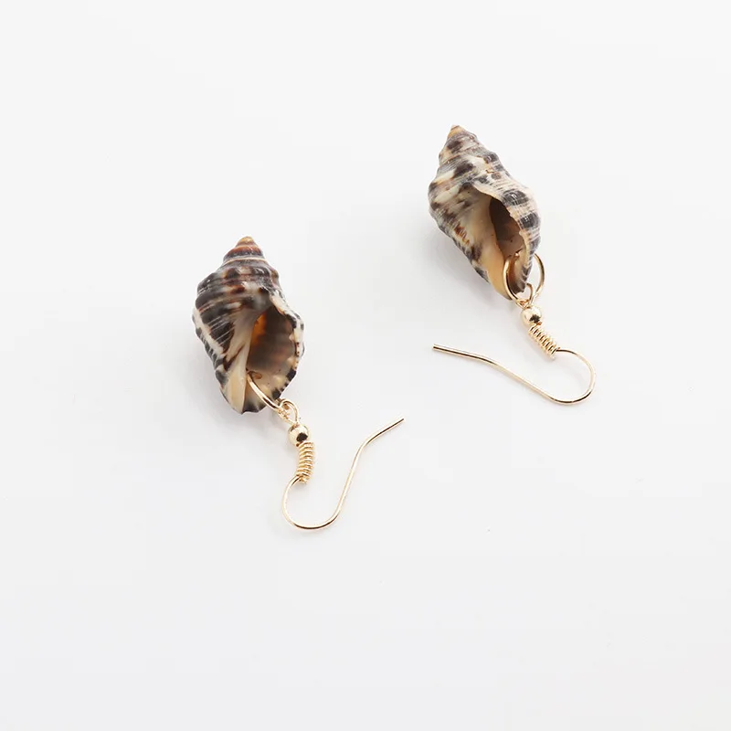 DoreenBeads женские натуральные серьги-капли из ракушек богемский летний Стиль