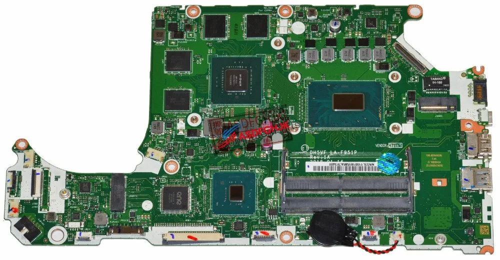 Оригинальный Для Acer AN515 53 материнская плата GTX1050Ti/4GB ж/i5 8300HQ 2 3 ГГц Процессор | Комплектующие для ремонта ноутбуков -32951462921