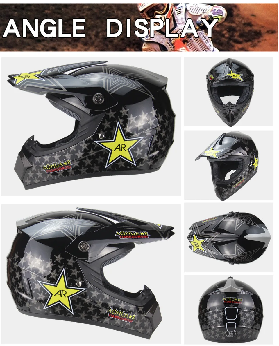 Новинка мотоциклетный взрослый шлем для мотокросса внедорожный шлем ATV Dirt bike горные MTB DH гоночный шлем кросс шлем capacetes man