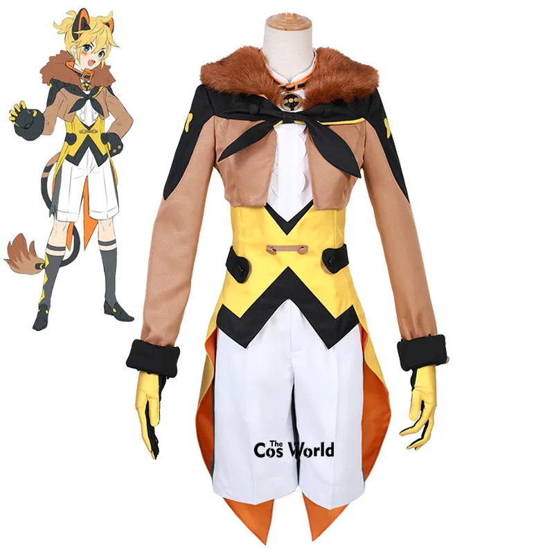 Kagamine Len Вокалоид магический Мирай кагамине Лен кагамине Рин цирковые животные платье униформа наряд аниме костюмы для косплея - Цвет: Kagamine Len