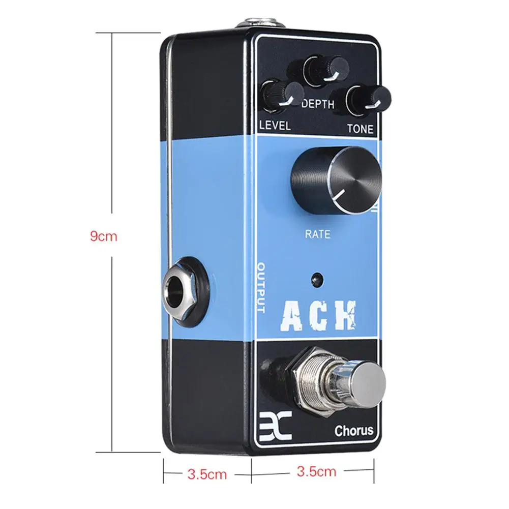 Мини педаль для гитары деревянная серия эффектов акустической EX ACH симулятор