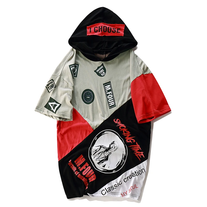 Aelfric Eden с коротким рукавом толстовки мужские летние футболки цветной блок