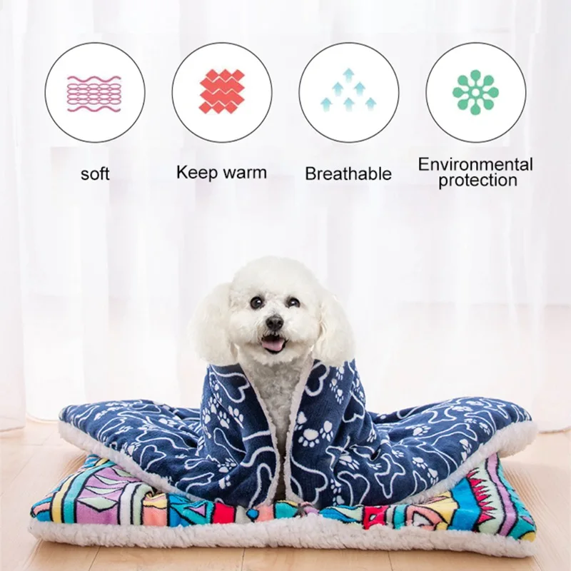 Большой пес питомец коврик кровать Дом матрац для кошек собаки кровати диван