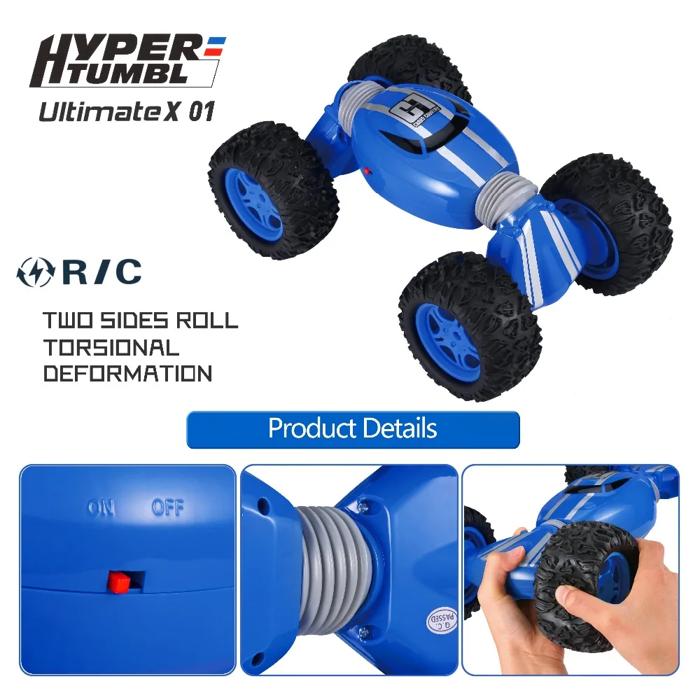 Радиоуправляемый автомобиль с двумя двигателями для скалолазания внедорожный 4WD