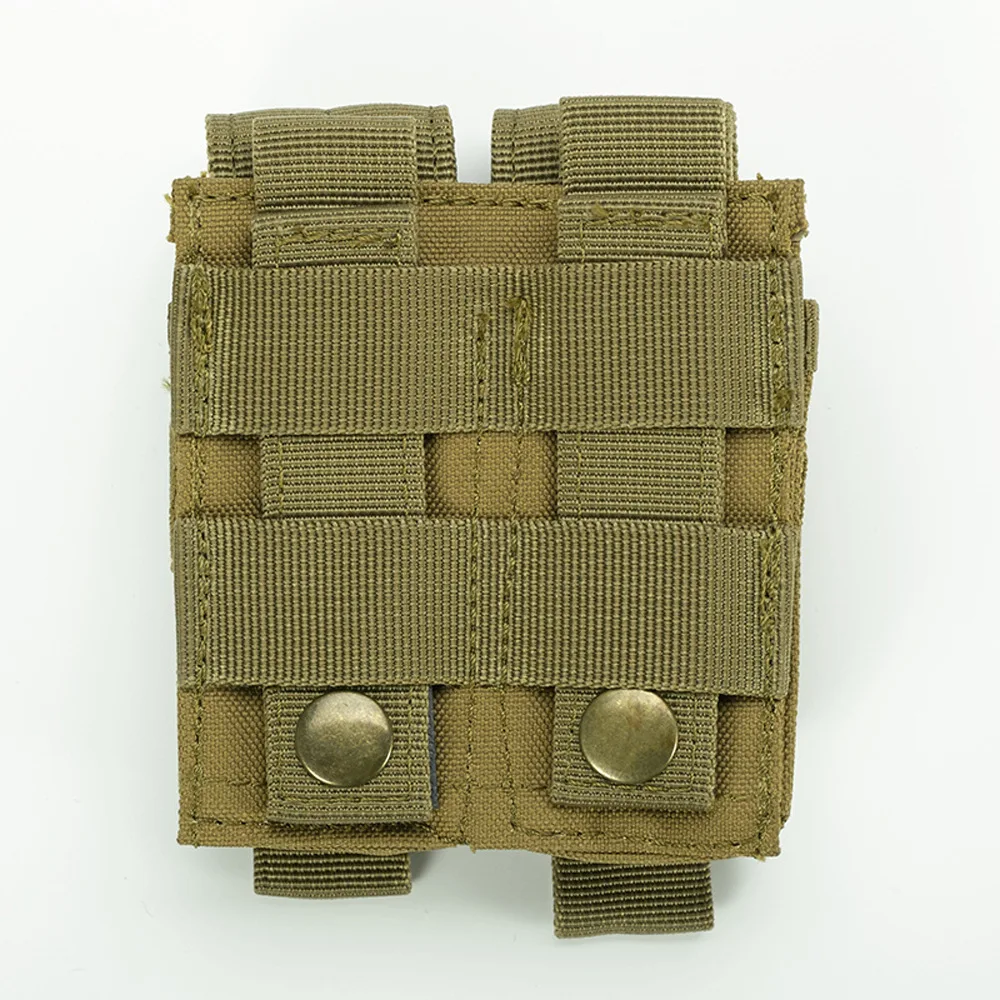Открытый охотничий боевой военный Duble Чехол 9 мм 600D Molle нейлоновый Тактический двойной пистолет Mag подсумок закрывающийся кобура