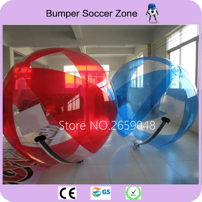Бесплатная доставка 2 0 м Диаметр надувной шарик для хождения по воде людской мяч