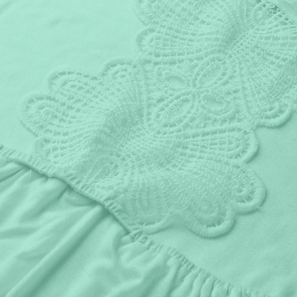 Женский топ с открытой спиной LONSANT кружевная блузка без рукавов на бретельках из