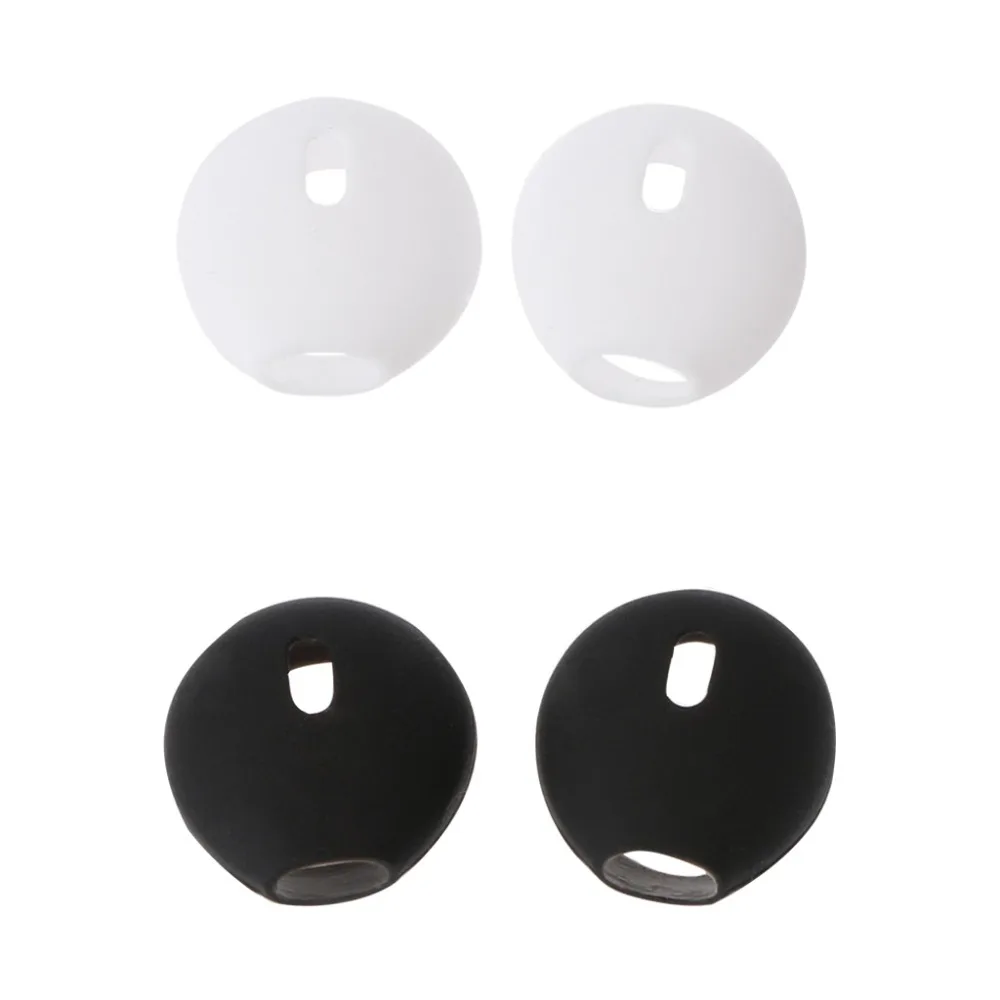 2 пары силиконовых вкладышей для наушников с ушным крючком Apple Airpods iPhone 7 6 6S Plus 5 5S SE