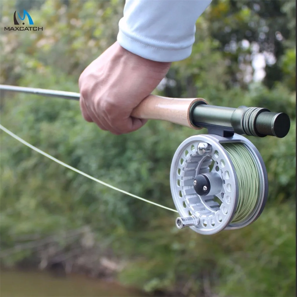 Maximumcatch высокое качество Fly рыбалка катушка для 7/8wt ALC Серебро запасная катушка|spool