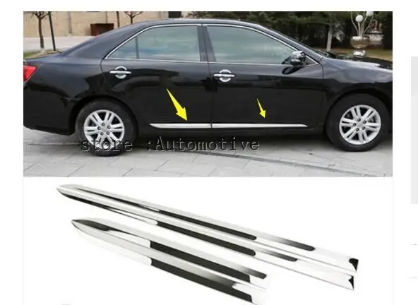 Отделка кузова для Toyota Camry V50 V55 2012-2017 боковая дверь молдинг накладка декоративные