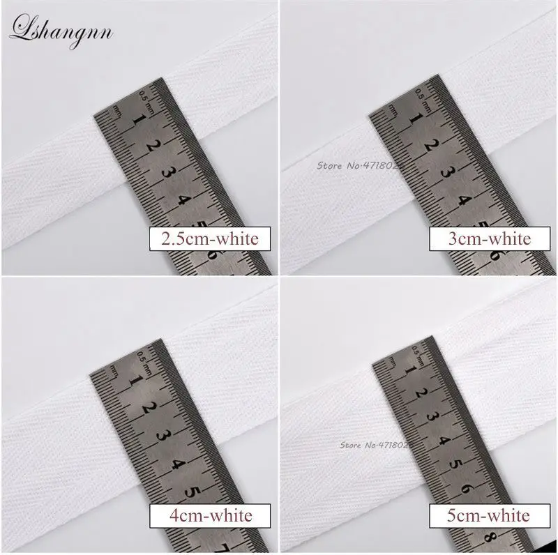 Lshangnn тканевые аксессуары DIY хлопчатобумажная лента в елочку посылка, украшен бантиком из ленты, 10 мм, 12 мм, 15 мм, 20 мм 25 мм-30 мм 40 мм 50MM50yards