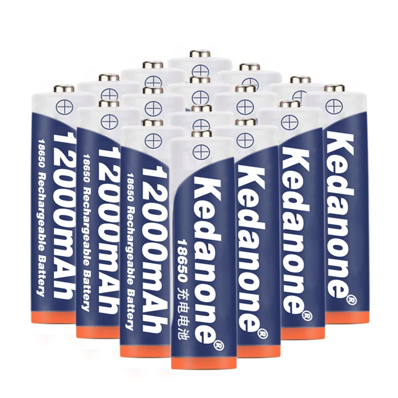 2 ~ 20 шт 18650 аккумуляторная батарея 3 7 V 12000 mAh литий ионная для