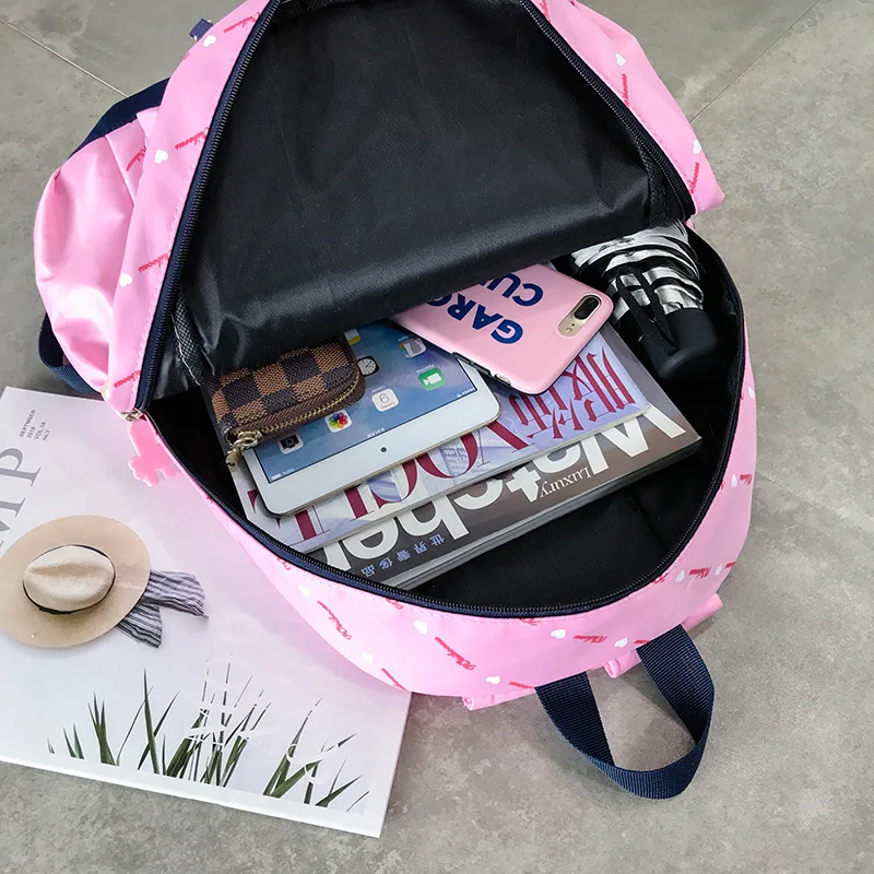 Школьные ранцы с принтом модные детские милые рюкзаки для девочек школьные сумки
