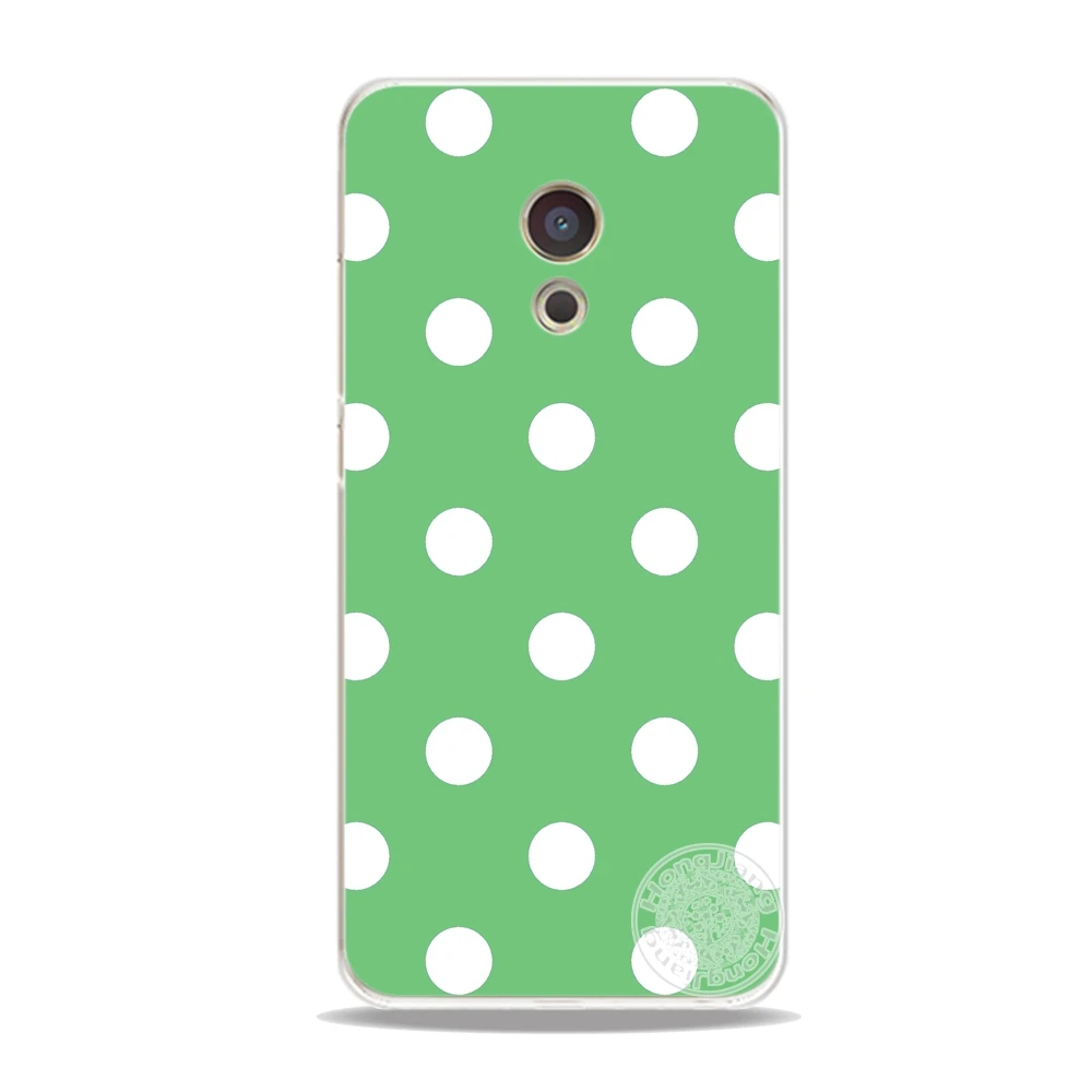 HAMEINUO дизайн полька в горошек чехол для телефона Meizu M5 M5S M6 M2 M3 M3S MX4 MX5 MX6 PRO 6 5 U10 U20 note