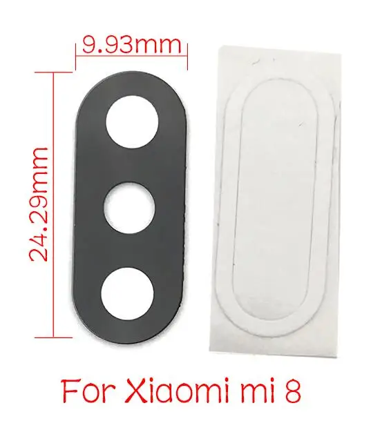 Стекло объектив камеры с лентой Замена для Xiaomi Mi 9 9T 8 lite Se A1 5X A2 6X6 5 5S Plus