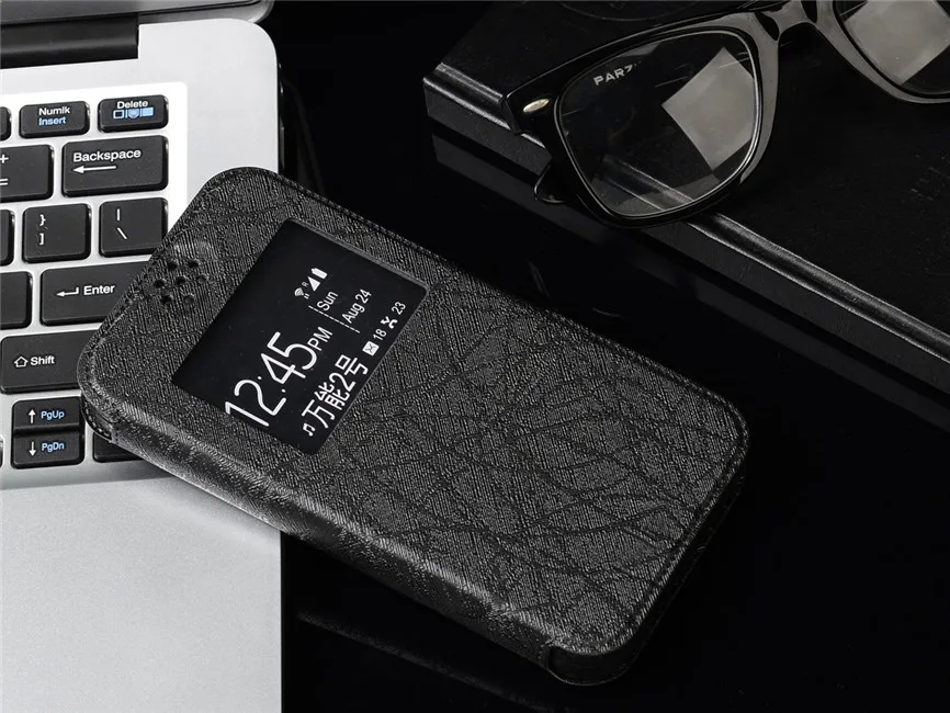 Модные Вид из окна флип мягкий силиконовый задняя крышка искусственной кожи