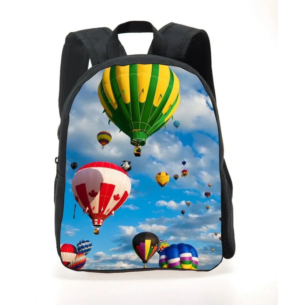 Новинка 2017, школьная сумка с принтом граффити для мальчиков, милая школьная сумка с воздушным шаром для малышей, школьные сумки для девочек, ...