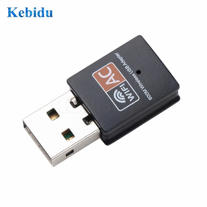 Беспроводная сетевая USB карта 600 Мбит/с wi-fi адаптер антенна для ПК 2 4 + 5 8 ГГц