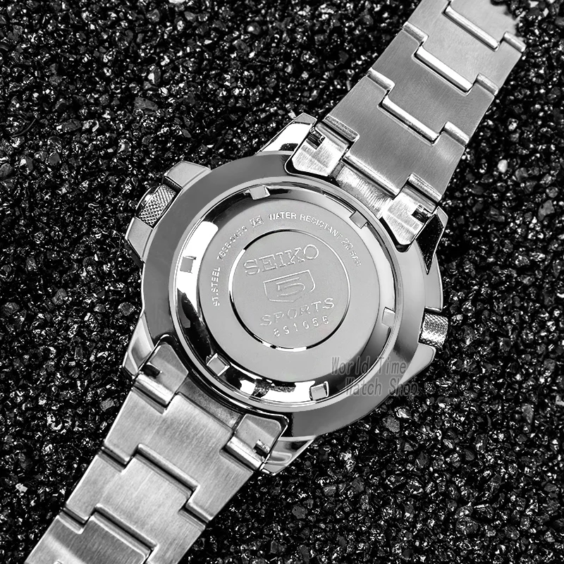 Seiko часы мужские 5 автоматические часы люксовый бренд водонепроницаемые спортивные наручные часы Дата мужские часы дайвинг часы relogio masculino SNK