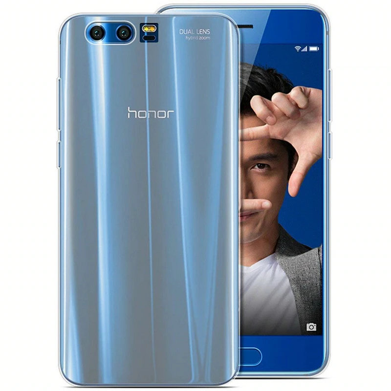 Чехол для huawei Honor 9 TPU Силиконовый прочный прозрачный мягкий чехол защитный на