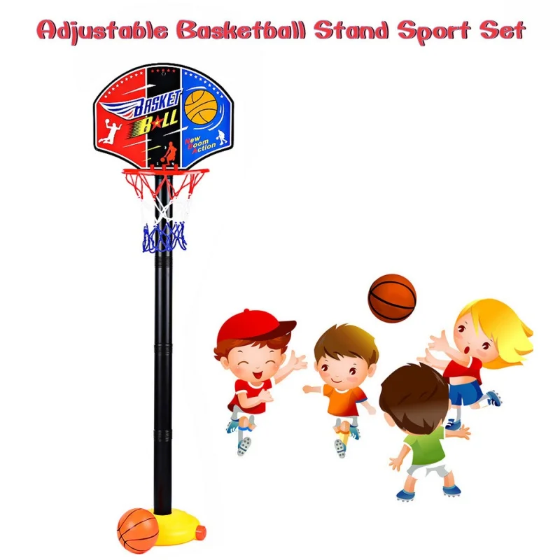 Детская Спортивная корзина supporto adjustablesports treno баскетбольный Обруч Набор игрушек для улицы в помещении