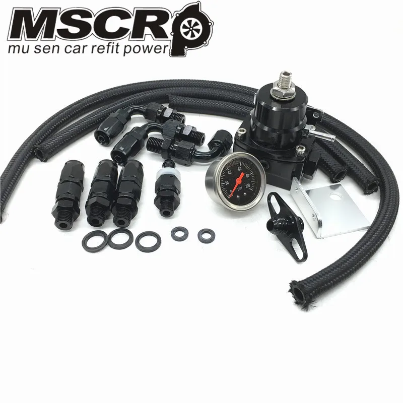 Высокое качество регулируемый черный/красный регулятор давления топлива/масло