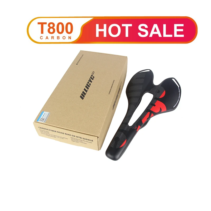 

Ullicyc 2019 Newest colorful top-level mountain bike full carbon saddle/ road bicycle saddle/MTB or Road parts/ZD143/free ship