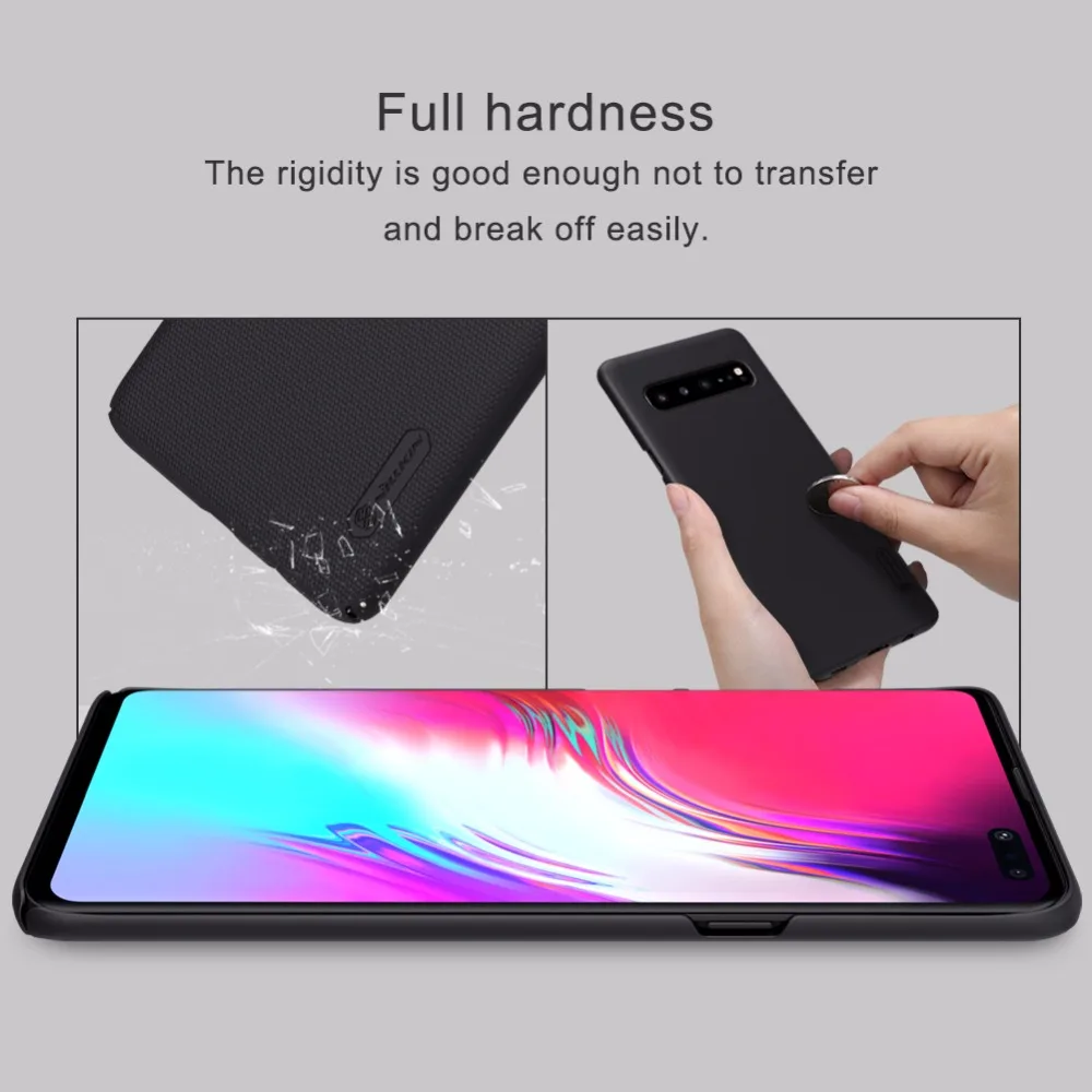Чехол NILLKIN для samsung S10, 5G, версия 6,7 дюйма, суперматовый защитный жесткий чехол на заднюю панель для samsung S10 plus