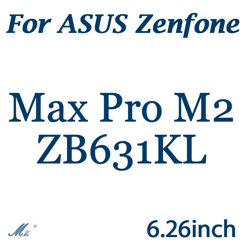 Закаленное стекло Zenfone4 Max ZC520KL для ASUS Zenfone 5 ZE620KL 4 Max PLUS ZB570TL ZC520KL ZC554KL Live ZB501KL защитная пленка - Цвет: Max Pro M2 ZB631KL