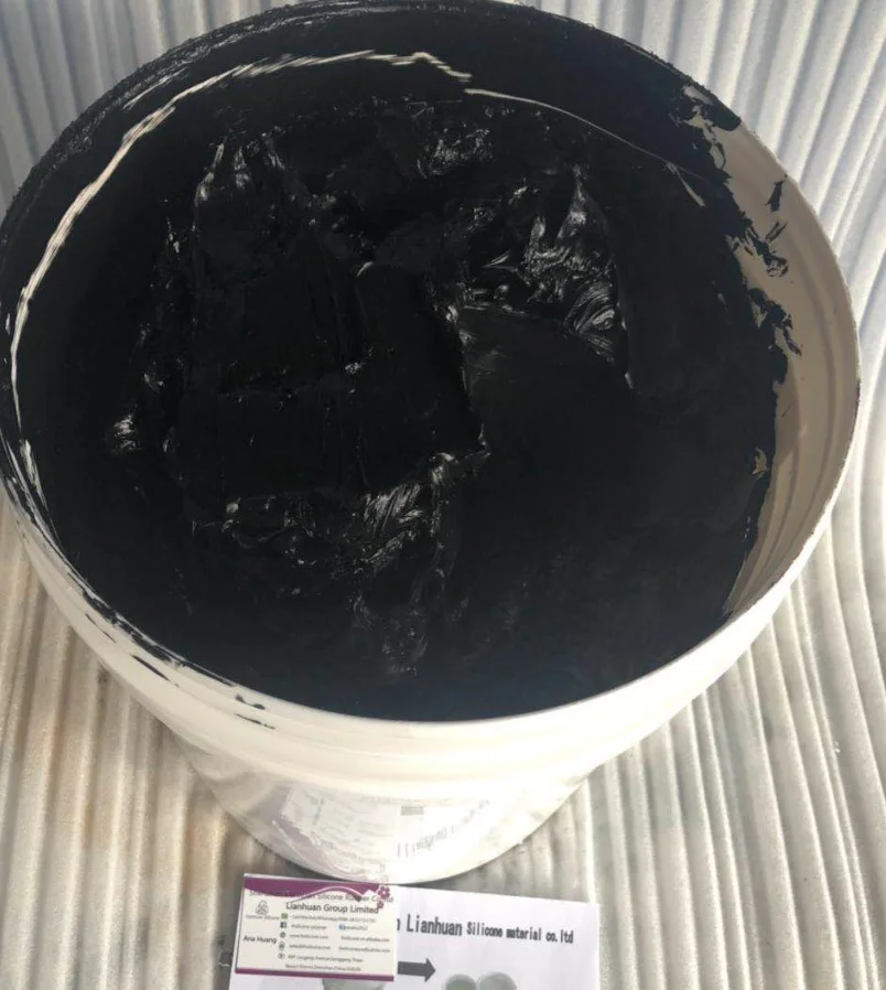Black LHSIl Жидкая силиконовая резина LHSIL M 20/LHSIL 2025 для художественного ремесла формовочная форма для мыла и свечи 4 кг набор - Цвет: Black LHSIl