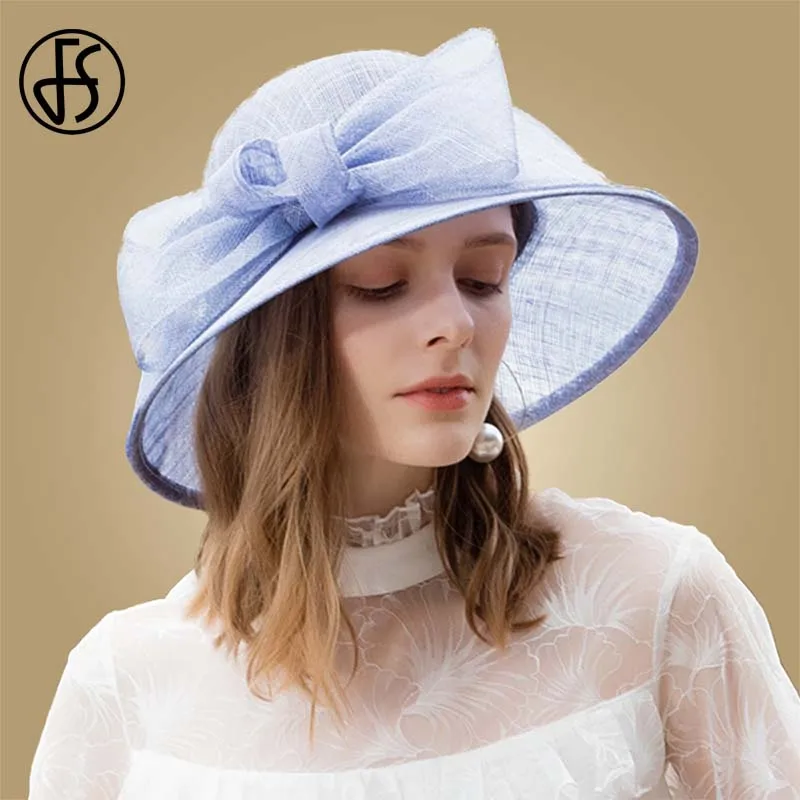 Женская льняная шляпа с широкими полями FS элегантная бежевая белая черная