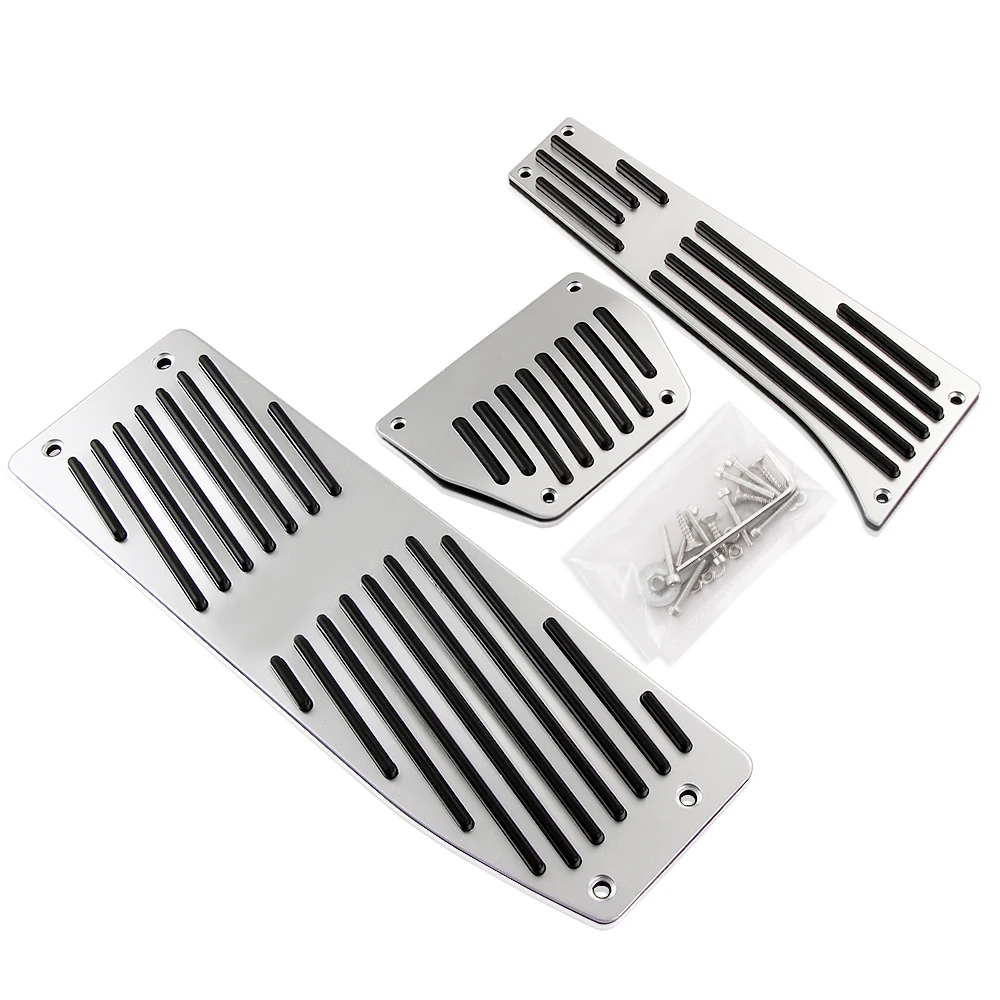 Car-Styling High quality Aluminium Alloy Rest Gas pedal Brake Pedal for BMW X1 M3 E39 E46 E87 E84 E90 E91 E92 AT | Автомобили и