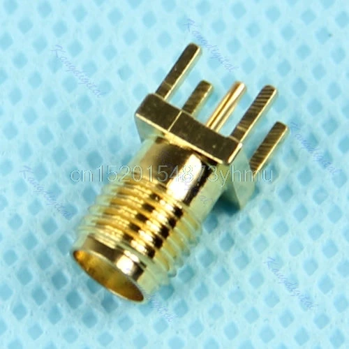 

PCB Mount SMA Female Plug Straight Receptacle Solder Adapter Connector #L057# new hot
