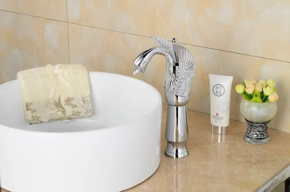 Смеситель для раковины Azeta AT3106AQ роскошный дизайн высокая эффективность лебедя