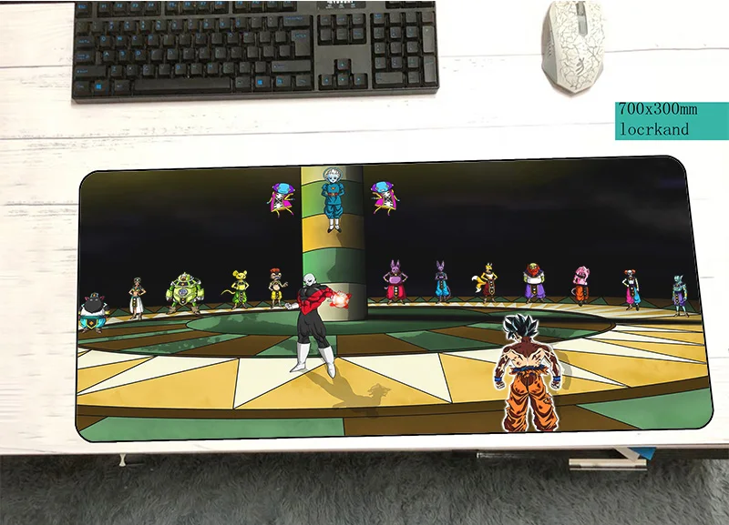Dragon Ball Z padmouse 700x300 мм коврик для мышь Notbook коврик для компьютерной Вегета игровой коврик для мыши для ноутбука/коврики для мыши