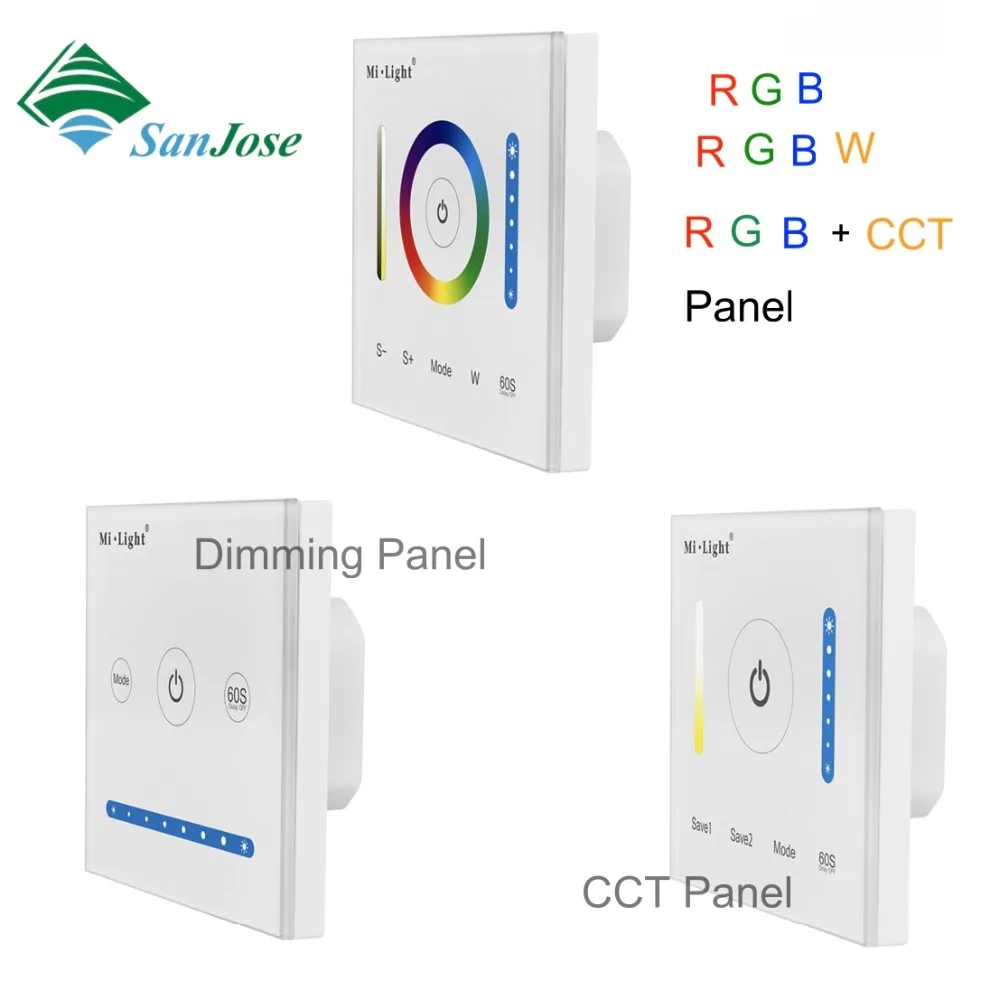 Светодиодный сенсорный контроллер панели RGB W CCT светодиодный Ной ленты. 2