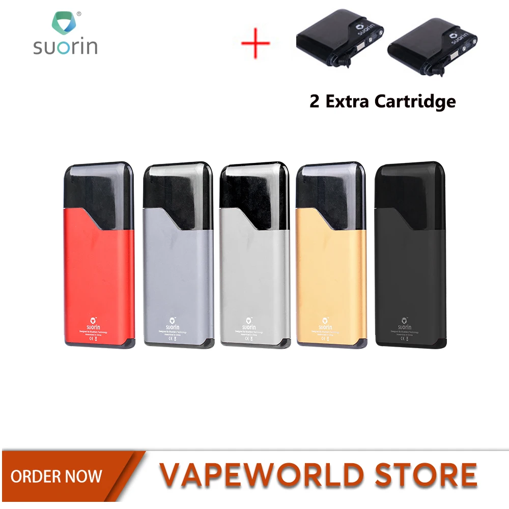Оригинальный комплект Suorin Air Vape Kit 2 мл картридж электронная сигарета встроенный
