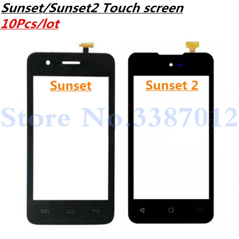 10 шт./партия 4 0 ''Замена Высокое качество для Wiko закат/Закат 2 Sunset2 сенсорный