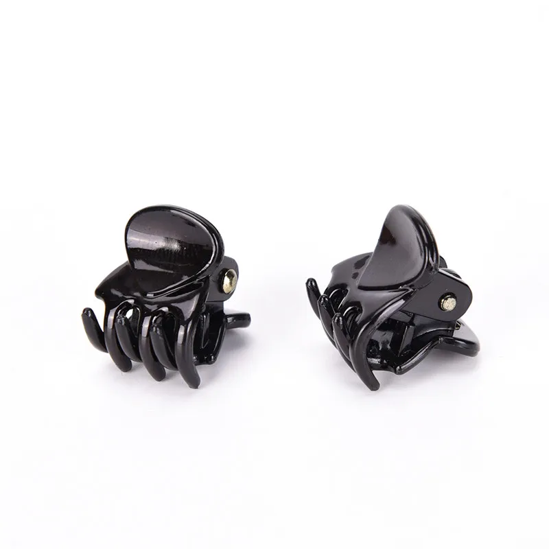 

12PCS TEROKK Black Plastic Mini Girls Women Lady Hairpins Hairclips Claws Headband Headwear