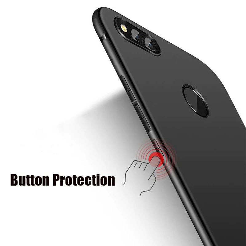 ZG для huawei Honor 7A случае 360 Защита мягкий силиконовый Ультратонкий матовый телефон