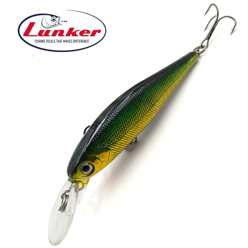 Lunker гольян 9 г 10 3 см кренкбейт рыболовная приманка заглушка воблер качественный