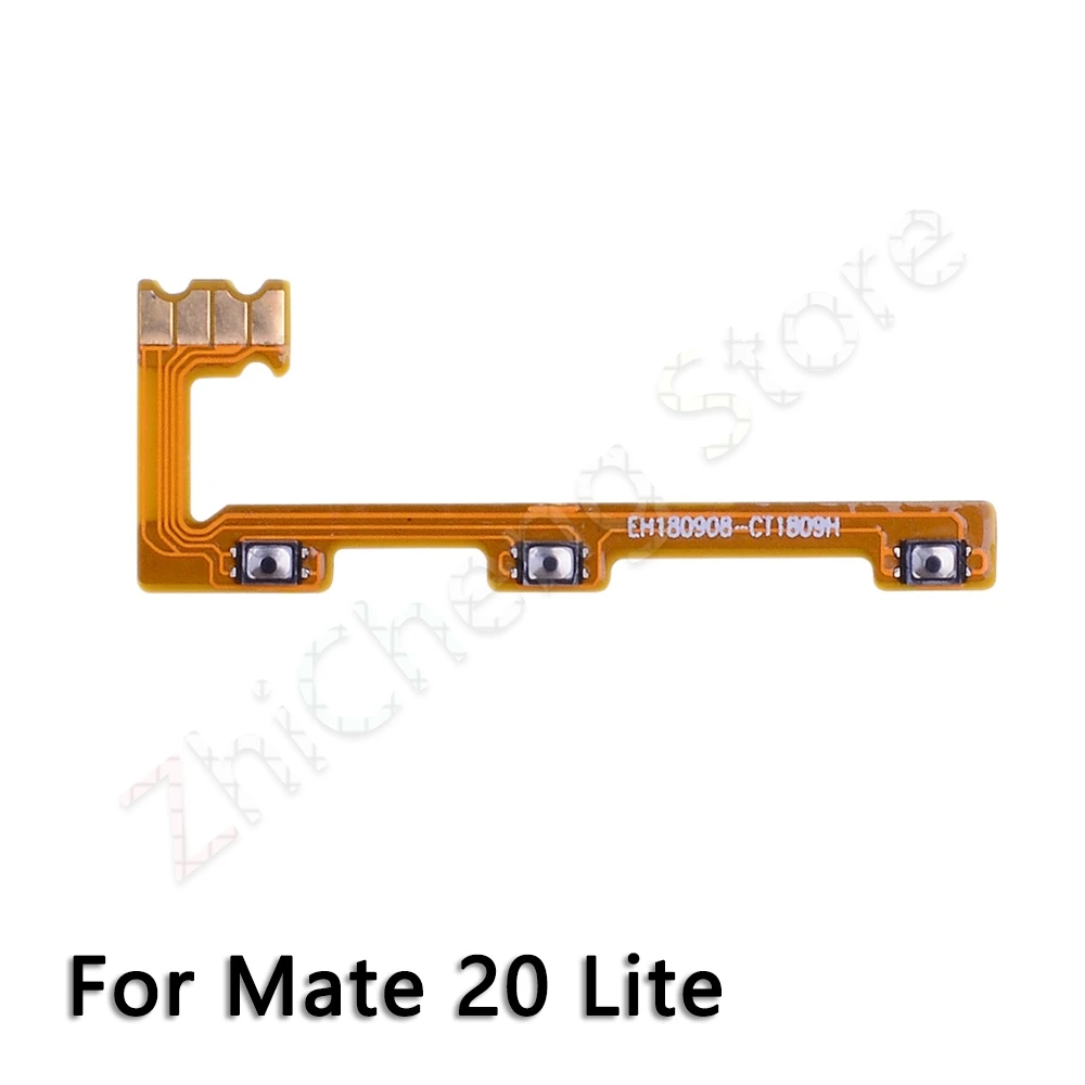 Mate 20 Lite Кнопки питания/громкости, кнопка включения/выключения, гибкий кабель питания для huawei mate 7 8 9 10 20 Lite Plus Pro - Цвет: Mate 20 Lite