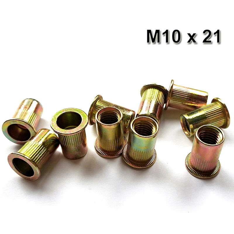

10 шт. заклепочные гайки M10x21