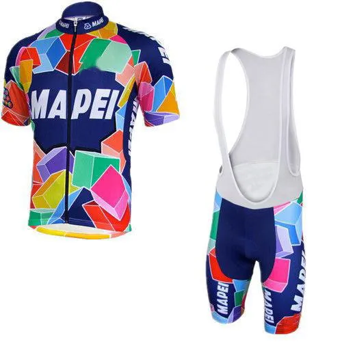 2019 MAPEI команда классический короткий рукав Велоспорт Джерси летняя велосипедная