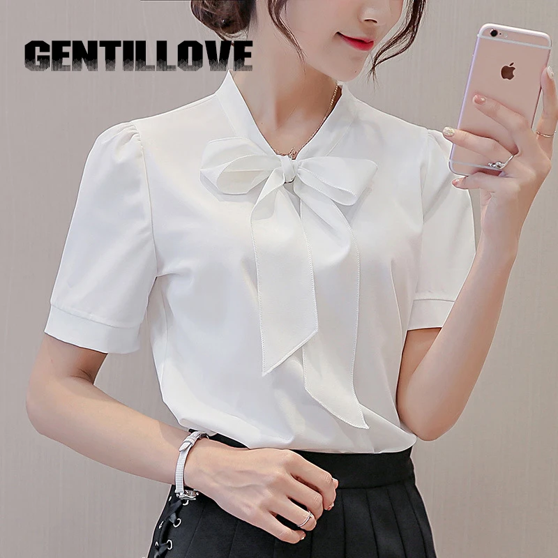 Gentillove новая весенне летняя блузка женская рубашка с длинными рукавами модная
