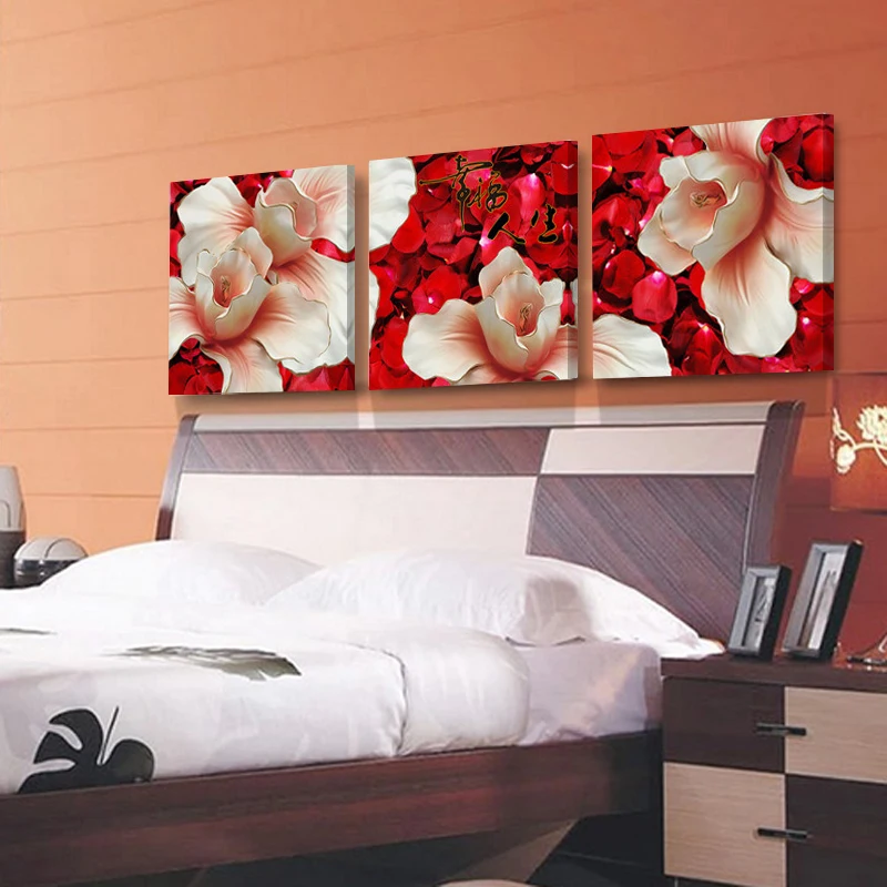 Домашний декор картина холст настенная живопись цветок современные настенные